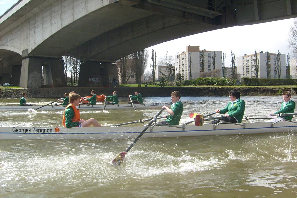 L'aviron développe le sens de l'effort